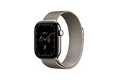 Smartwatch, Sporthorloge en Activity Tracker - Apple Watch Series 12 GPS + Cellular 42mm Natural Titanium Case with Natural Milanese Loop - MJGH4QN/A