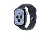 Smartwatch, Sporthorloge en Activity Tracker - Apple Watch Series 12 GPS + Cellular 46mm Night Blue Ceramic Case with Navy Blue Sport Band - S/M - MJH34QN/A