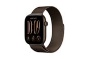 Smartwatch, Sporthorloge en Activity Tracker - Apple Watch Series 12 GPS 46mm Dark Bronze Aluminium Case with Dark Bronze Milanese Loop - M/L - MKD84QN/A