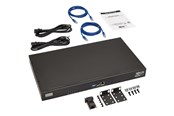 Netwerkapparatuur & Uitbreiding naar draadloos - Tripp Lite Eaton Series 16-Port Serial Console Server USB Ports (2) - Dual GbE NIC 16 Gb Flash Wi-Fi Desktop/1U Rack TAA - B098-016