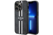 Mobiel - Covers & Cases - GUESS GUHMP14LP4RPSK iPhone 14 Pro 6.1" black/black hardcase 4G Printed Stripes MagSafe - 3666339119690