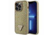 Mobiel - Covers & Cases - GUESS GUHCP14LHDGTPD iPhone 14 Pro 6.1" gold/gold hardcase Rhinestone Triangle - 3666339120078