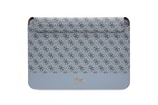 Systeemaccessoires - GUESS 4G Stripe Metal Logo case for a 14" laptop - blue - 3666339110857