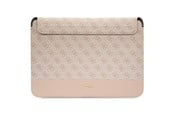 Systeemaccessoires - GUESS 4G Stripe Metal Logo case for a 14" laptop - pink - 3666339110871