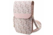 Tassen - GUESS Handbag GUWBHGCFSEP pink/pink GCube Stripe - 3666339112769