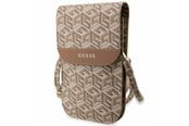 Tassen - GUESS Handbag GUWBHGCFSEW brown/brown GCube Stripe - 3666339112752