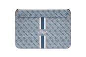 Systeemaccessoires - GUESS 4G Printed Stripes cover for a 14" laptop - blue - 3666339120573