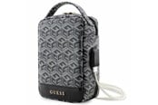 Tassen - GUESS Bag GUHBHGCFSEK Organizer black/black GCube Stripe - 3666339120252