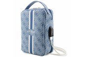 Tassen - GUESS Bag GUHBP4RPSB Organizer blue/blue 4G Printed Stripes - 3666339120320