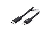 FireWire / ThunderBolt kabel - Roline - Thunderbolt cable - USB-C to USB-C - 1 m - 11.02.9046