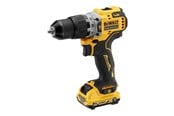 Elektrische schroevendraaier & boor - Dewalt DCD706D2-QW - hammer drill/driver - cordless - 2-speed - 2 batteries - DCD706D2-QW
