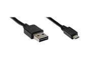 USB-kabel - Alcasa electronik Good Connections - USB cable - USB to Micro-USB Type B - 3 m - 2510-EUM03