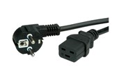 Voedingskabel (intern) - Roline VALUE - power cable - power CEE 7/7 to IEC 60320 C19 - 2 m - 19.99.1552
