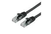 Netwerk - kabel - Roline VALUE patch cable - 10 m - black RAL 9011 - Zwart - 21.99.1467