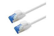 Netwerk - kabel - Roline patch cable - 1 m - white RAL 9003 - Wit - 21.15.4361