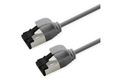 Netwerk - kabel - Roline patch cable - 1 m - grey RAL7035 - Grijs - 21.15.3401