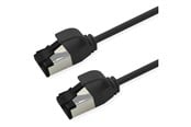 Netwerk - kabel - Roline patch cable - 1.5 m - pantone 3C black - Zwart - 21.15.3454