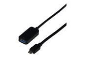 USB-kabel - EFB NORDIC EFB-Elektronik - USB-C cable - USB-C to USB Type A - 5 m - EBUSBC-USBA10GE.5