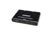 Screen- en audioswitch - Roline - video/audio switch - 8K - 2 ports - 14.01.3592