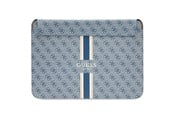 Systeemaccessoires - GUESS 4G Printed Stripes cover for a 16" laptop - blue - 3666339120580