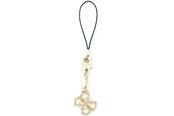 Mobiel - Overige accessoires - GUESS case GUCPM4GID Phone Strap 4G Glitter Charm - 3666339171315