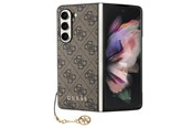 Mobiel - Covers & Cases - GUESS GUHCZFD5GF4GBR F946 Z Fold5 brown/brown hardcase 4G Charms Collection - 3666339171971