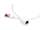 Netwerk - kabel - Alcasa electronik Good Connections RNS patch extension cable - 10 m - white - Wit - 8063VR-100W