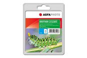 Inkt, toner en verbruiksartikelen - Agfa Photo - cyan - compatible - ink cartridge (alternative for: Brother LC1220C) - APB1220CD
