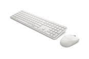 Toetsenbord - Dell Pro 5 KM526 - keyboard and mouse set full size - QWERTZ - German - light ash Input Device - Keyboard and mouse set - Duits - Wit - KM526-LT-GER
