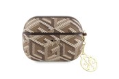 Mobiel - Overige accessoires - GUESS GUAPPGCE4CW case for AirPods Pro - brown GCube Charm - 3666339171162