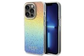 Mobiel - Covers & Cases - GUESS IML Faceted Mirror Disco Iridescent case for iPhone 15 Pro - multicolored - 3666339172336