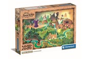 Puzzels - Clementoni Puzzle HQC Disney Story Maps - Snow White 1000 pieces 2D Puzzels - 39814