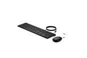 Toetsenbord - HP Desktop 320MK - Keyboard and mouse set - Engels - Zwart - 9SR36UT#ABU