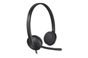Headphones/Headsets - Logitech USB Headset H340 - 981-000507