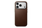 Mobiel - Covers & Cases - Nomad Modern Leather Case - brown - iPhone 18 Pro/17 Pro - 114756114080