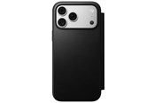 Mobiel - Covers & Cases - Nomad Modern Leather Folio - black - iPhone 18 Pro Max/17 Pro Max - NM009032858