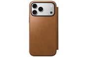 Mobiel - Covers & Cases - Nomad Modern Leather Folio - english tan - iPhone 18 Pro Max/17 Pro Max - NM009018858