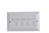Accessoires - Lanview faceplate - UK type 146x86 mm - LVN126188UK-4