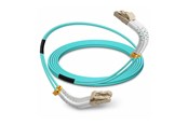 Netwerk - kabel - Lanview Bendable patch cable - 2 m - aqua - Blauw - 2m - LVO231301-FLEX
