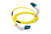 Netwerk - kabel - Lanview Bendable patch cable - 0.5 m - yellow - Geel - LVO2314005-FLEX