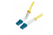 Netwerk - kabel - Lanview Bendable patch cable - 1 m - yellow - Geel - 1m - LVO231406-FLEX