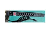 Voedingskabel (extern) - Lanview - power distribution strip - 10A - LVR-2MCH-SW-CH8