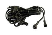 Voedingskabel (extern) - ALLNET Synergy 21 - power extension cable - 4-pin XLR to 4-pin XLR - 3 m - S21-Led-L00057