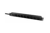 Voedingskabel (extern) - Lanview - power distribution strip - 16A - 4000 Watt - LVR-3MSCH-SPD-SCH8