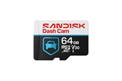 Geheugenkaart - SANDISK Dash Cam Card microSD - 100MB/s - 64GB - SDSQQNR-064G-GU6SN