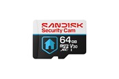 Geheugenkaart - SANDISK Security Cam microSD - 100MB/s - 64GB - SDSQSNR-064G-GN6IN