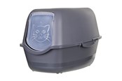 Katten - DIAMENTIQ BAYA anthracite - kattenbak - 55,5 x 40 x 38,7 cm - 7610859282798