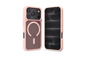 Mobiel - Covers & Cases - CRONG Hybrid MATTE Magnetic case with MagSafe for iPhone 18 Pro Max / 17 Pro Max - Pink - CRGHMMIP1869PPNK