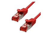 Netwerk - kabel - ProXtend patch cable - 15 m - red - Rood - 15m - 6FUTP-15R