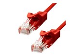 Netwerk - kabel - ProXtend patch cable - 15 m - red - Rood - 15m - 5UTP-15R